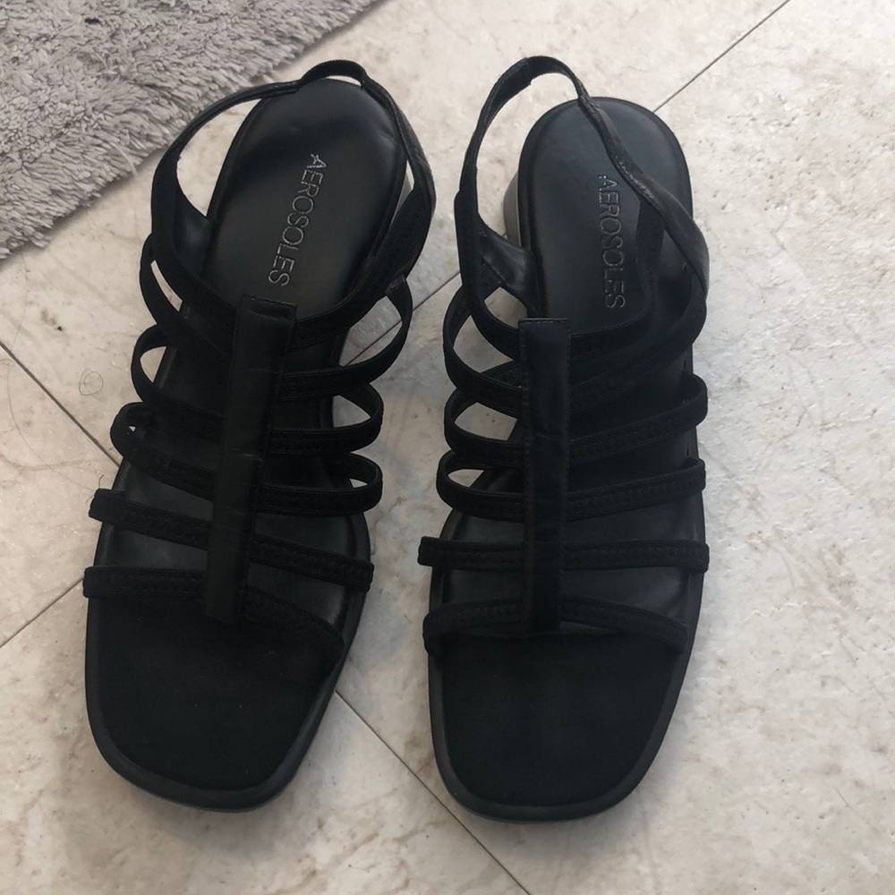Late 90s thick heeled sandals